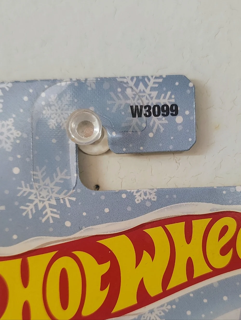 Torque Twister Hot Wheels 2020 Holiday Snow Card 5/6 Gold Diecast